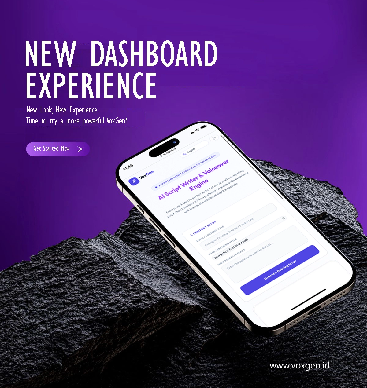 VoxGen Mobile App